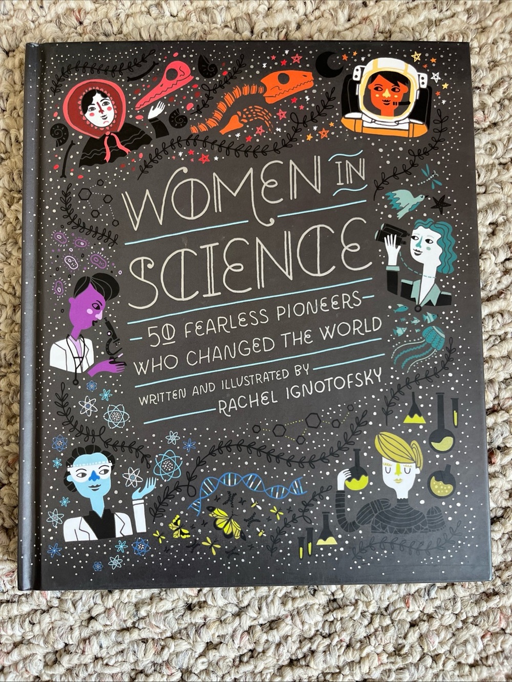 Women in Science Hardcover Book  50 fearless pioneers who changed the world